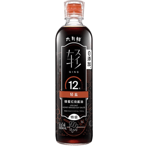 六月鲜·轻12克轻盐蜂蜜红烧酱油